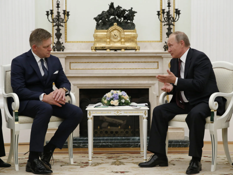 Slovakia’s PM Robert Fico Meets Putin Amid Controversy Over Russian Gas and Ukraine Conflict